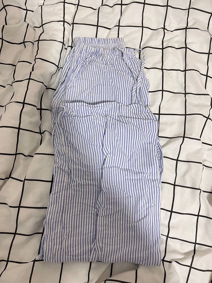 Bershka Çizgili Pantolon - Görsel 5