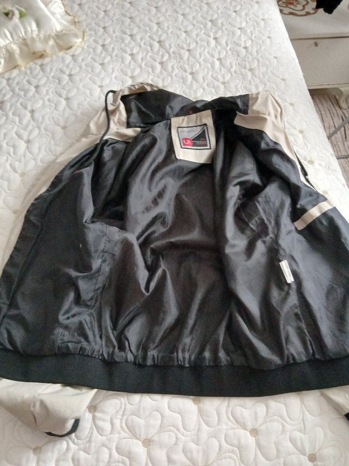 Bej Erkek Kapüşonlu İnce Yağmurluk - Görsel 3