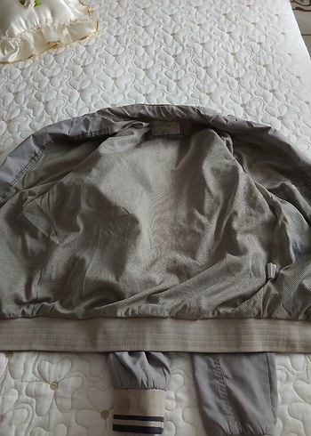 Bej Düğmeli Erkek Street Wear Ceket - Görsel 4