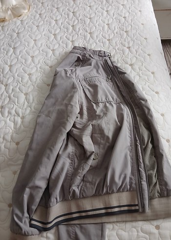 Bej Düğmeli Erkek Street Wear Ceket - Görsel 3