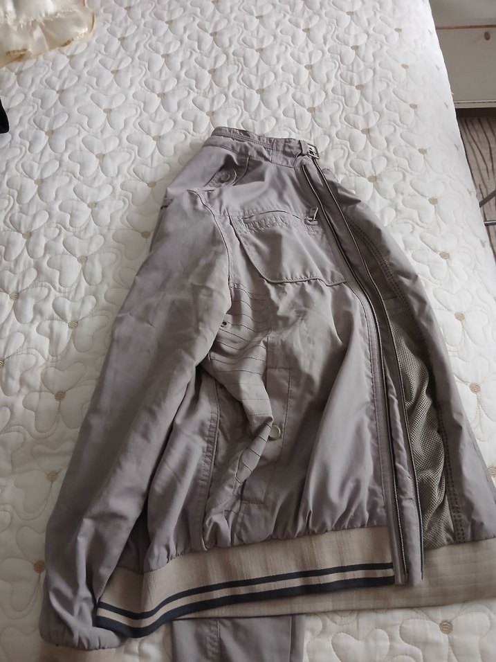 Bej Düğmeli Erkek Street Wear Ceket - Görsel 3