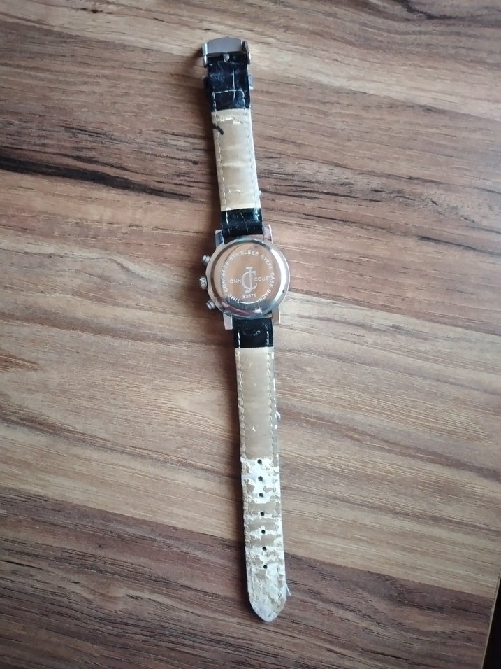 Klasik Siyah Kadın  Biker Kol Saati - Görsel 3