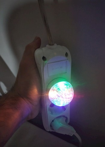 Renkli Işıklı Mini Projektör - Görsel 2