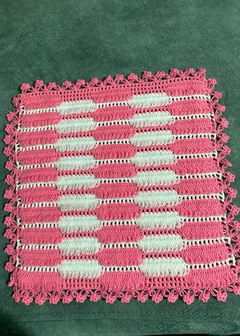 Pembe Örgü Banyo Süngeri - Görsel 4