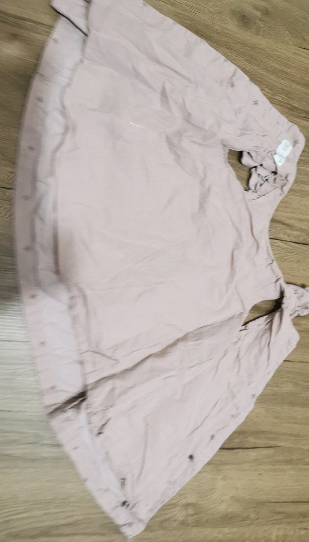 Zarar Kız bebek pembe kadife askılı elbise - Görsel 3