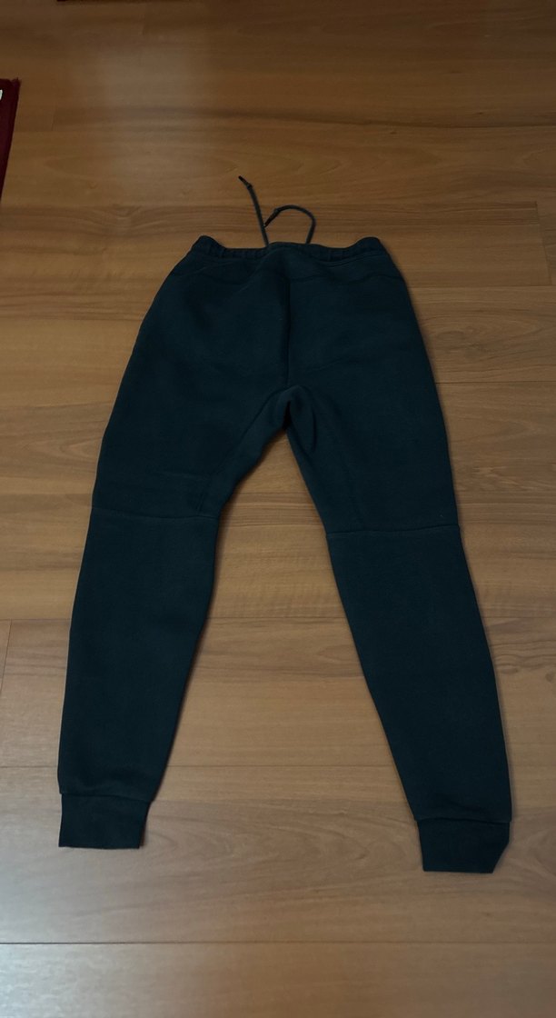 Siyah Bağcıklı Esnek Eşofman Altı - Görsel 4