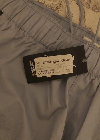 Puma Gri Rahat Kesim Outdoor Eşofman Altı - Görsel 3