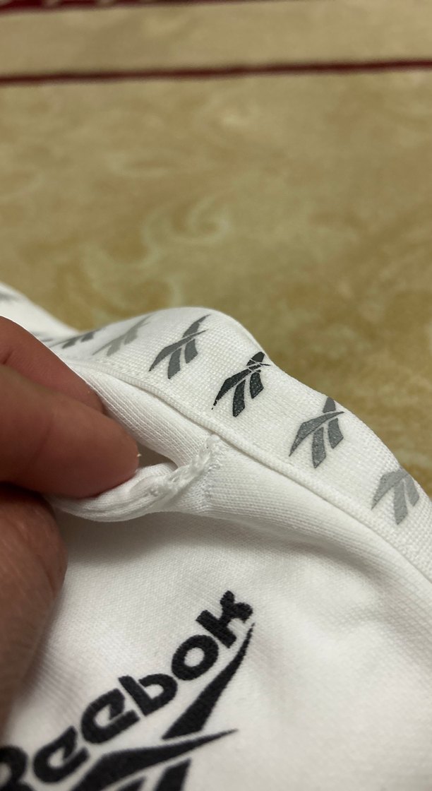 Reebok Nakışlı Beyaz Kadın Eşofman Altı - Görsel 4