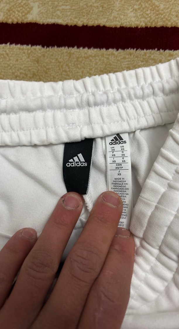 Adidas Beyaz Rahat Kesim Erkek Eşofman Altı - Görsel 3