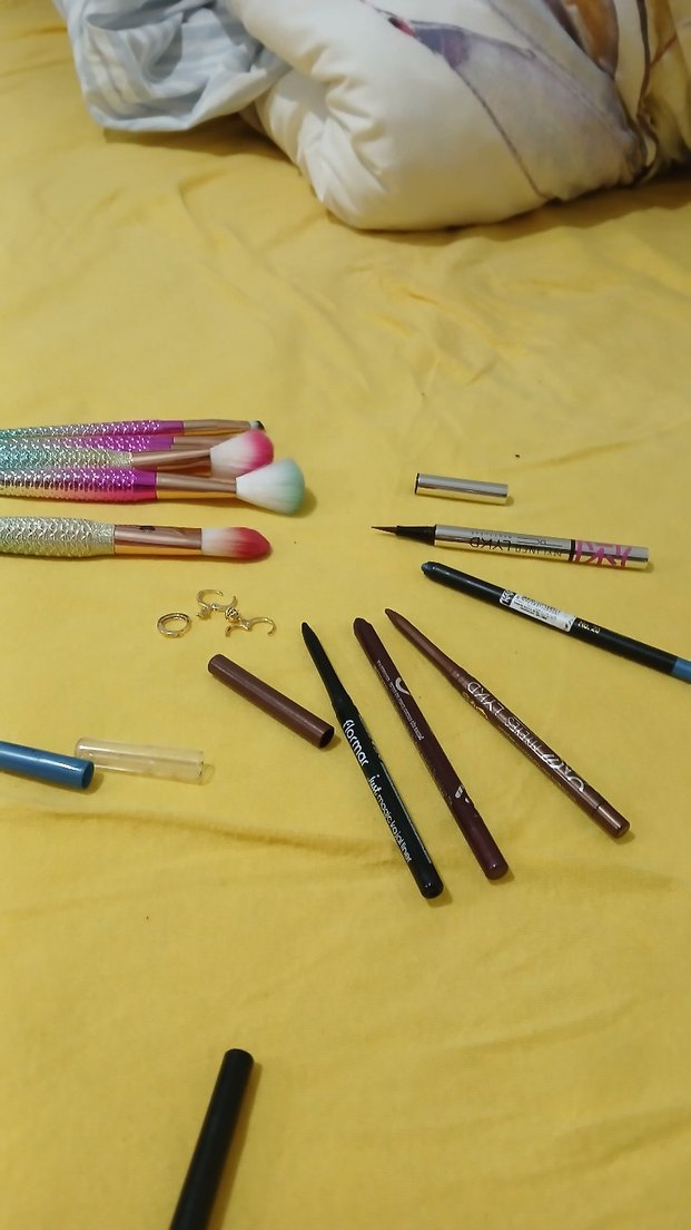 Renkli Denizkızı Makyaj Fırçaları Seti - Görsel 4