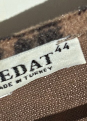 Leopar Desenli Elbise - Görsel 4