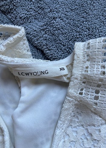 Vintage Dantelli Elbise - Görsel 3