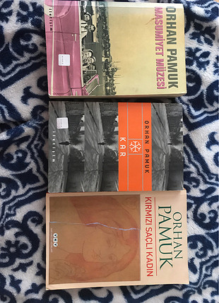 Orhan pamuk orjinal kitaplar 