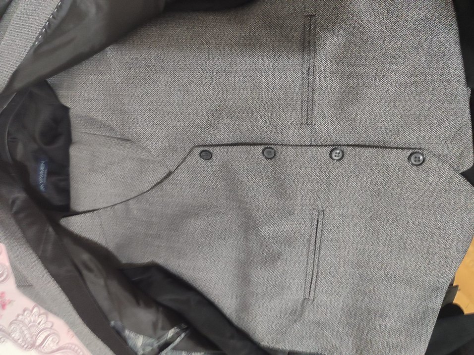 Gri Erkek Regular Fit Takım Elbise Ceket - Görsel 3