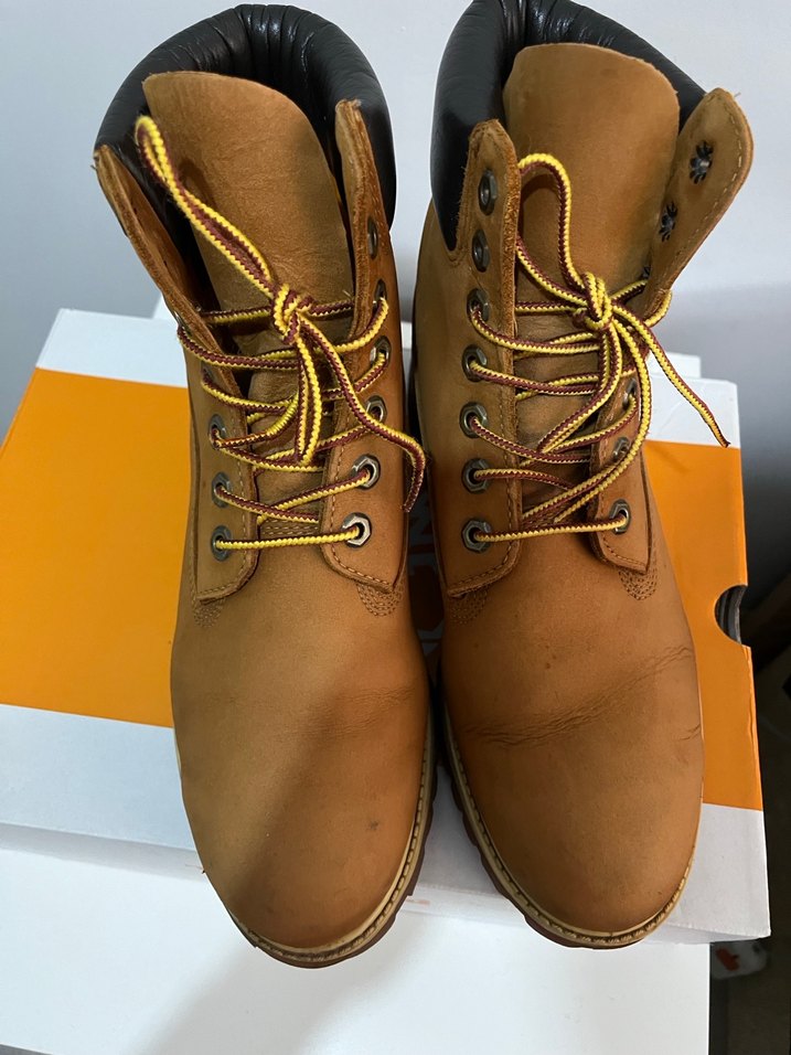 Erkek orjinal sari timberland bot - Görsel 3