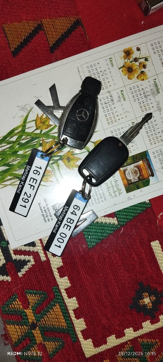 adla beraber plaka anahtarlik - Görsel 2