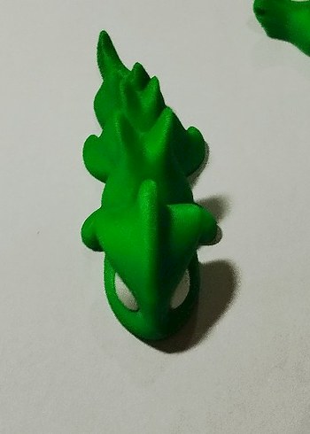 Yeşil Renkli Anahtarlik ejderha - Görsel 8