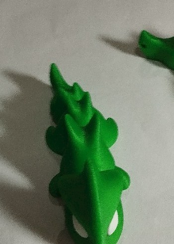 Yeşil Renkli Anahtarlik ejderha - Görsel 5