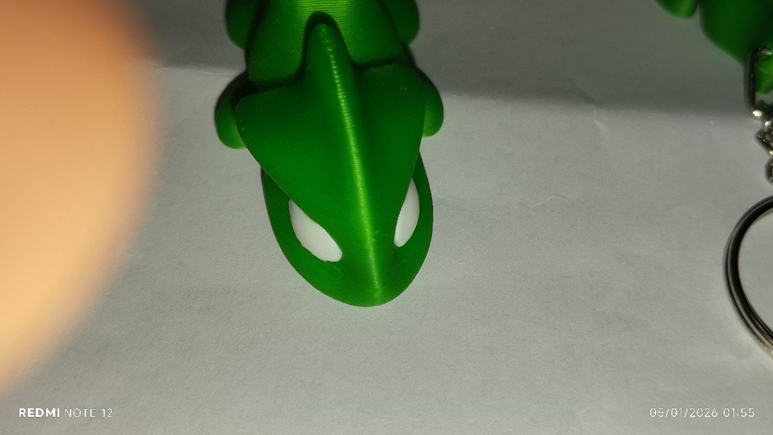 Yeşil Renkli Anahtarlik ejderha - Görsel 2