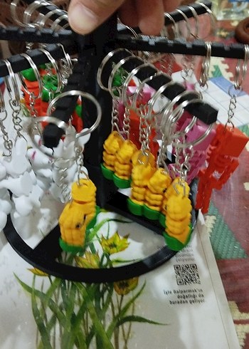 20anahtarlik + anahtarlik standi deneme paketi - Görsel 2