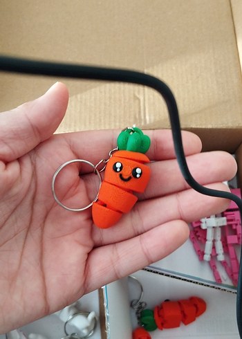 Renkli Karışık Anahtarlık Seti 20tane dukanlar icin - Görsel 4