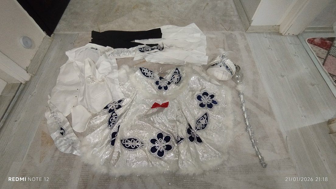 sunnet düğünü kiyafeti 0-5 icinde butun ihtiyaclar var - Görsel 3