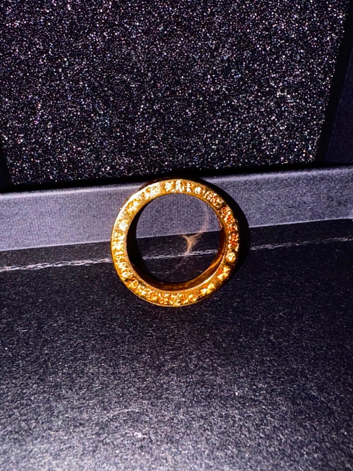 chrome hearts altin yuzuk - Görsel 3