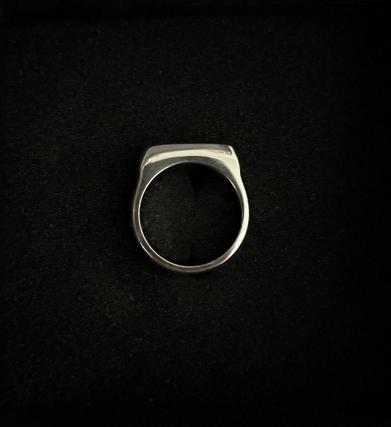 chrome hearts signet yuzuğu - Görsel 2