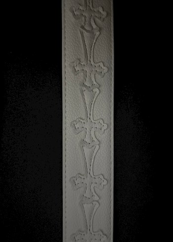 chrome hearts beyaz hac kemer - Görsel 3