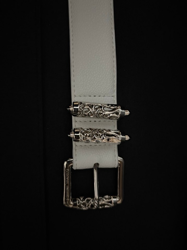 chrome hearts beyaz hac kemer - Görsel 2