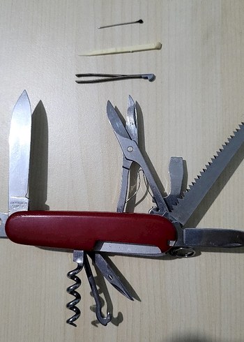 ORİJİNAL İSVİÇRE ÇAKISI, HUNTSMAN (AVCI) MODELİ, 15 FONKSİYONLU, - Görsel 4