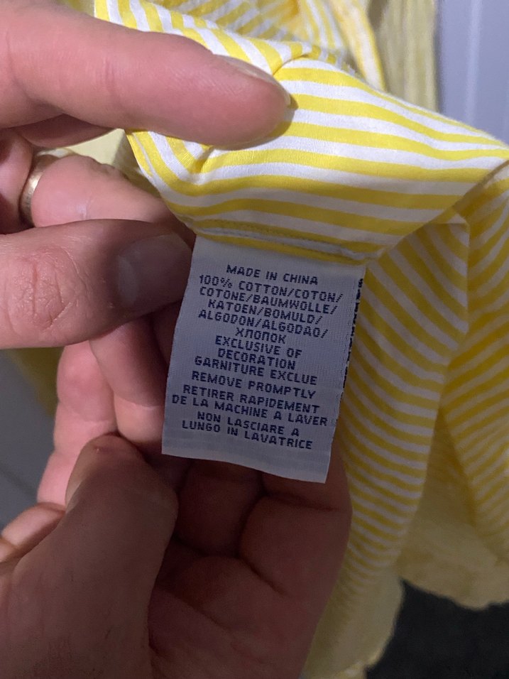 Sarı Polo Erkek Pamuk Gömlek - Görsel 4