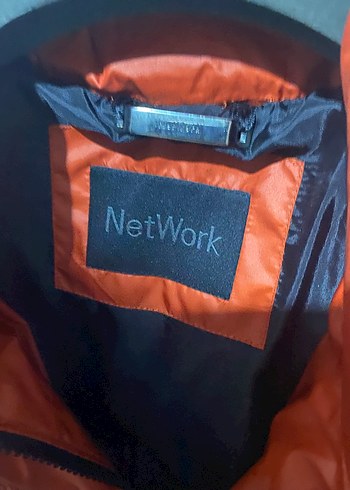 Düğmeli Turuncu Erkek Sokak Stili Mont - Görsel 4