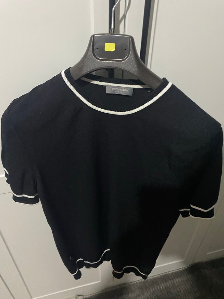 Siyah Erkek Kısa Kollu Tişört - Görsel 2