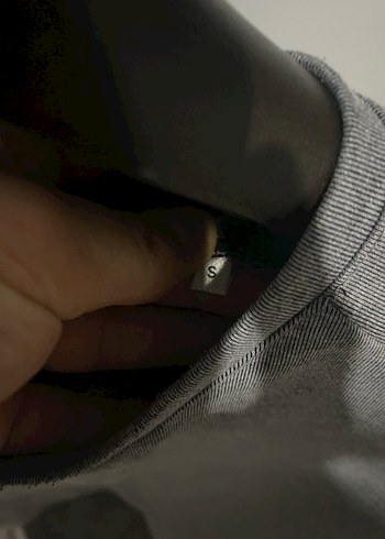 Gri Erkek Sweatshirt Bisiklet Yaka Uzun Kollu - Görsel 3