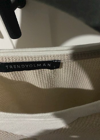 Bej Keten Oversize Erkek Tişört - Görsel 2
