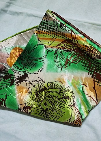 Bohem Tarz Çok Renkli Kadın Eşarp - Görsel 4