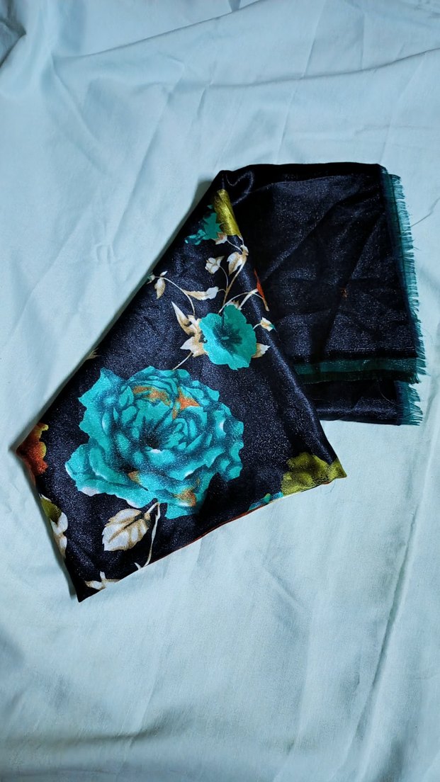 Bohem Tarz Çok Renkli Kadın Eşarp - Görsel 3