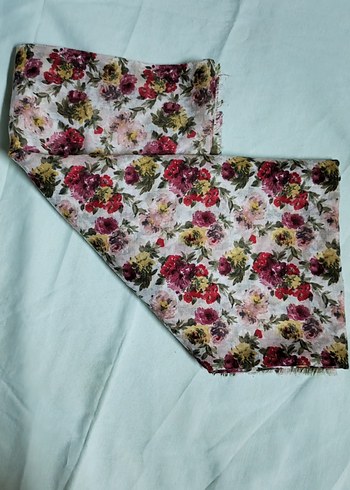 Çiçek Desenli Bohem Kadın Şal - Görsel 2