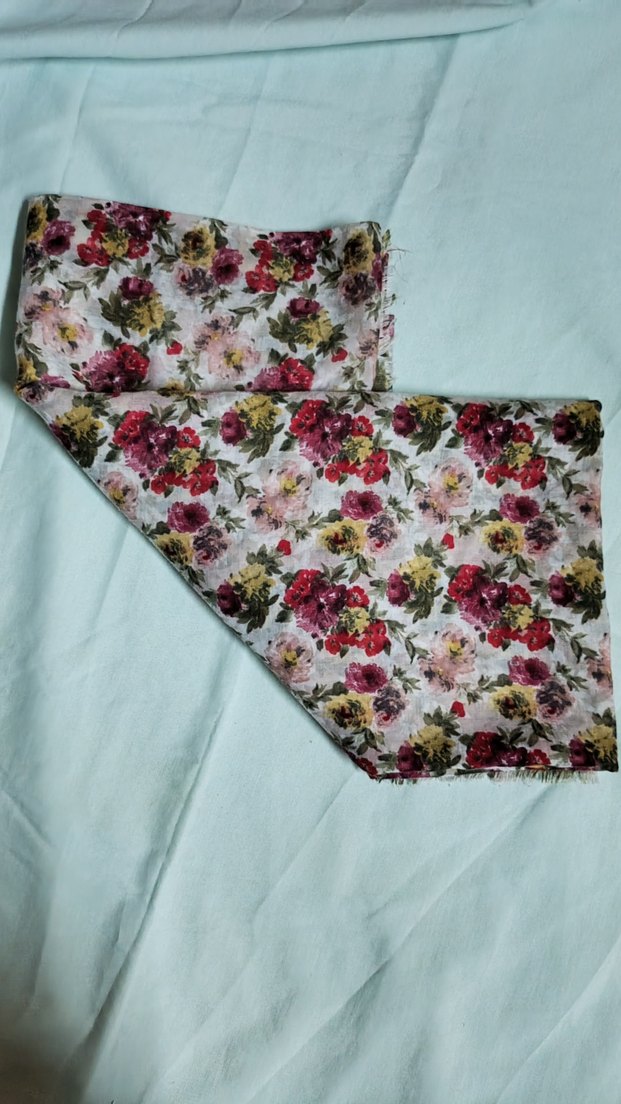 Çiçek Desenli Bohem Kadın Şal - Görsel 2