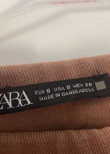 Bej Kadın Keten Tişört, Normal Boy, Rahat Kesim - Görsel 2