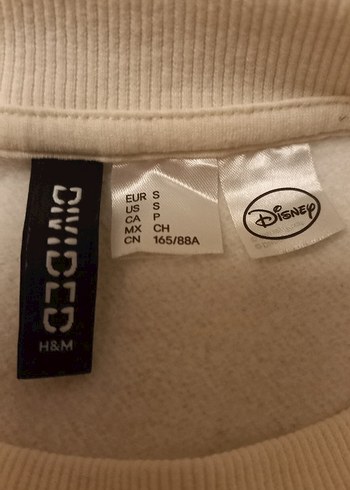 H&M MİCKEY MOUSE BASKILI KADIN Sweatshirt - Görsel 6