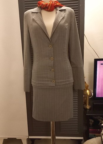 3 LÜ ÖZEL DİKİM KADIN TAKIM ELBİSE
( PANTOLON ,ETEK ,CEKET) - Görsel 15