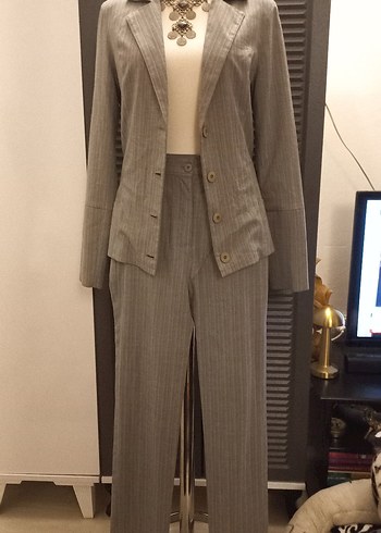 3 LÜ ÖZEL DİKİM KADIN TAKIM ELBİSE
( PANTOLON ,ETEK ,CEKET) - Görsel 2