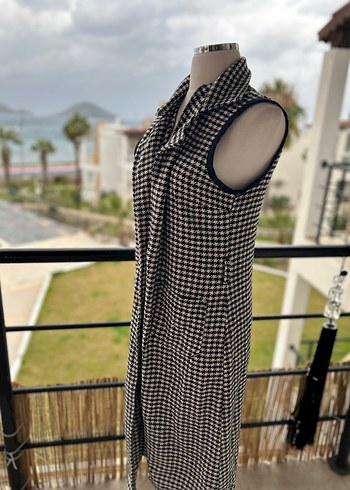 UZUN EKOSELİ KADIN YELEK - Görsel 2