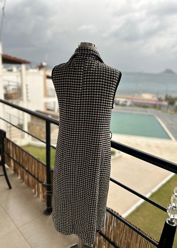 UZUN EKOSELİ KADIN YELEK - Görsel 3