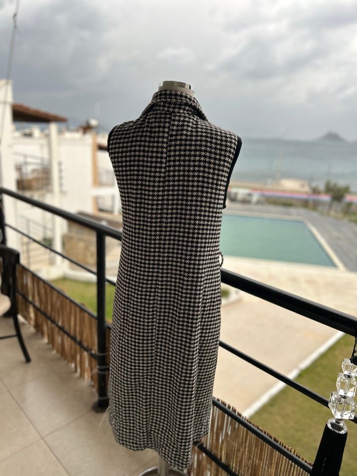 UZUN EKOSELİ KADIN YELEK - Görsel 3