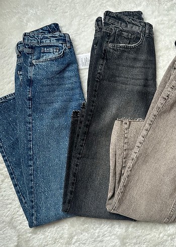 taşlı,antrasit,kahve jean - Görsel 2