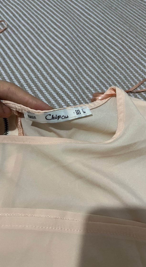 Yavru ağzı V Yakalı Kısa Kollu Kadın Bluz - Görsel 5