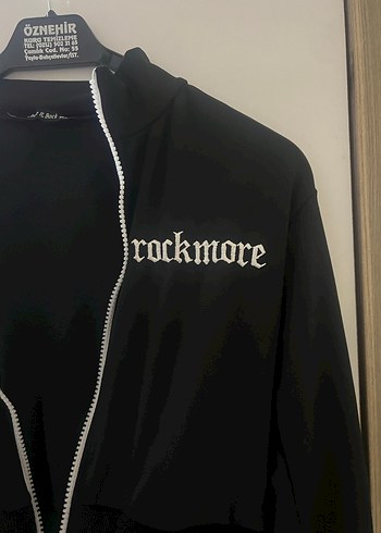 Rockmore Siyah Fermuarlı Kadın Ceket - Görsel 3